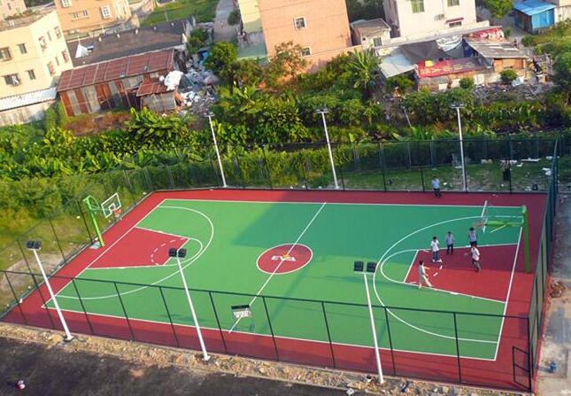 戶外籃球場建設(shè)