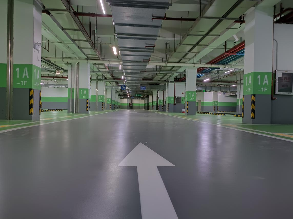地下停車場(chǎng)車庫(kù)地坪成品